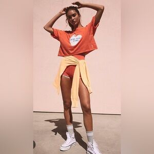 Free People Movement Inspire Tee New York Runs XS NWOT